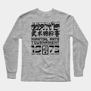 Han's Martial Arts Tournament Long Sleeve T-Shirt